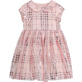 PIPPA & JULIE Girls' Holiday Party Dress, Fit & Flare Silhouette, Cute Pattern Styles