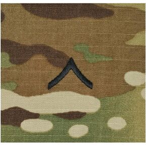 US Army Private Rank OCP E2 PVT Sew On