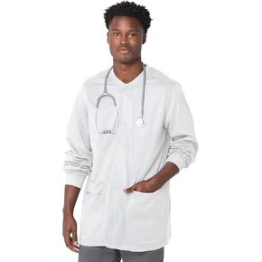 Landau Relaxed Fit 5-Pocket 3-Button Consultation Scrub Jacket for Men 3224