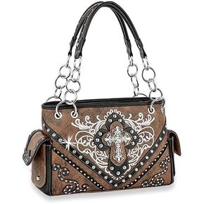 HANDBAG EXPRESS - حقيبة يد فنية متقاطعة من حجر الراين الغربي in Kuwait