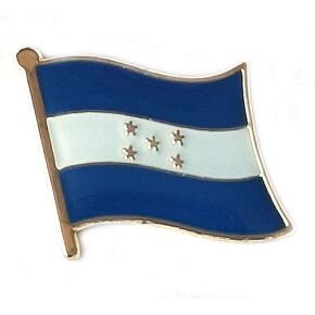 Honduras National Flag International Travel Small Pins Enamel Made Metal Souvenir for Hat Clothes Backpack