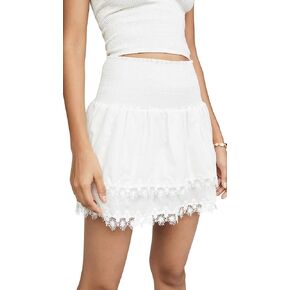 Peixoto Women's Ruffle Miniskirt