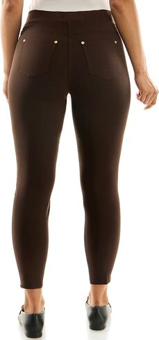 Zac & Rachel Women's Pull on Ankle Pant with Pocket Studs in Saudi Arabia