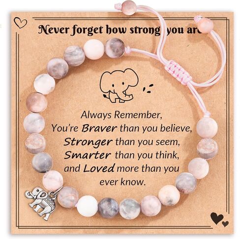 "لا تنس أبدًا مدى قوتك، هدايا سوار الفيل للنساء المراهقات in Kuwait