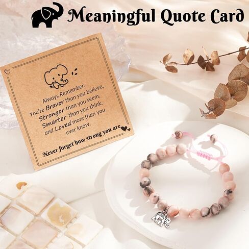 "لا تنس أبدًا مدى قوتك، هدايا سوار الفيل للنساء المراهقات in Kuwait