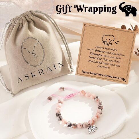 "لا تنس أبدًا مدى قوتك، هدايا سوار الفيل للنساء المراهقات in Kuwait