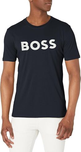 BOSS Men's Big Logo Cotton Jersey T Shirt in Saudi Arabia