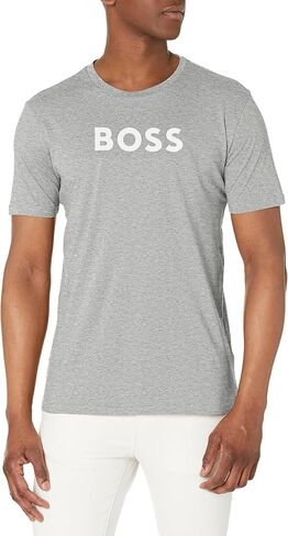 BOSS Men's Big Logo Cotton Jersey T Shirt in Saudi Arabia
