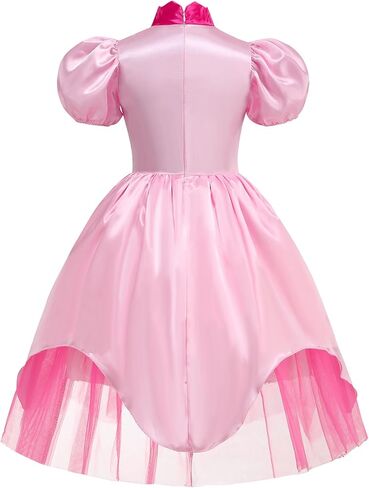 زي الأميرة Mooedcoe للفتيات الصغيرات، فساتين الأميرة التنكرية للأطفال وحفلات أعياد الميلاد مع الملحقات in Kuwait