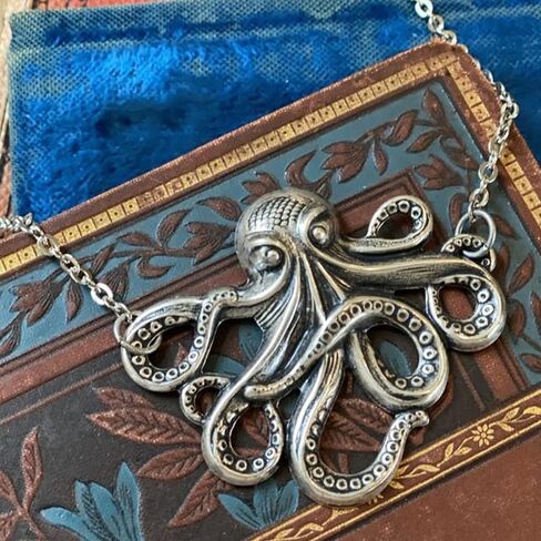 Opexicos 2Pcs Octopus Bracelet in Sterling Silver - silver Chain Octopus Bracelet, Alloy Steel, alloy in Saudi Arabia