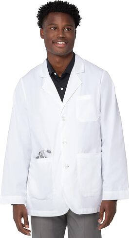 Landau Relaxed Fit 5-Pocket 3-Button Consultation Scrub Jacket for Men 3224 in Kuwait