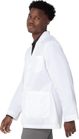 Landau Relaxed Fit 5-Pocket 3-Button Consultation Scrub Jacket for Men 3224 in Kuwait