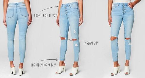 [BLANKNYC] Womens High Rise Five Pocket Denim Skinny Jeans, Comfortable & Stylish PantsJeans in Saudi Arabia