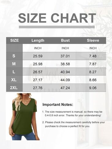 Women's Cold Shoulder T Shirts V Neck Short Sleeve Tunics Casual Loose Fit Summer Tops 2024 Trendy Blouse in Saudi Arabia