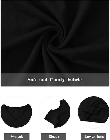 Women's Cold Shoulder T Shirts V Neck Short Sleeve Tunics Casual Loose Fit Summer Tops 2024 Trendy Blouse in Kuwait