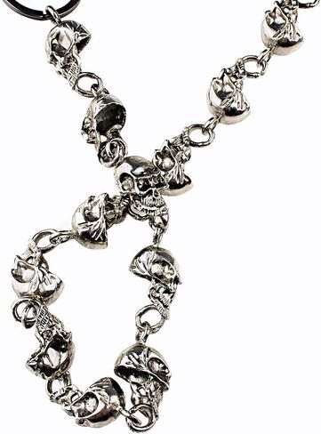 ARZASGO Unisex Punk Chains for Pants, Heavy Duty Belt Chains Hip Hop Trousers Jeans Chain with Lobster Clasps for Wallet Keys in Kuwait