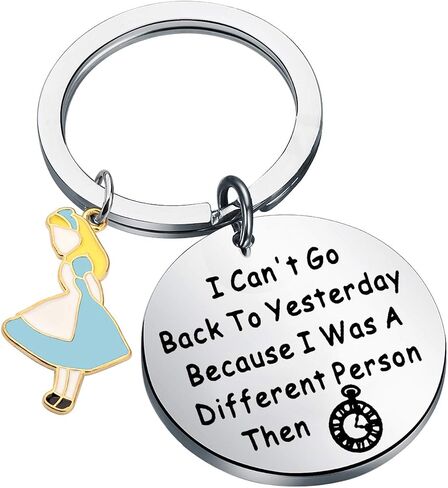 FOTAP Alice Inspire Gift Mad Hatter Jewelry Movie Inspire Gift (person keychain) in Saudi Arabia