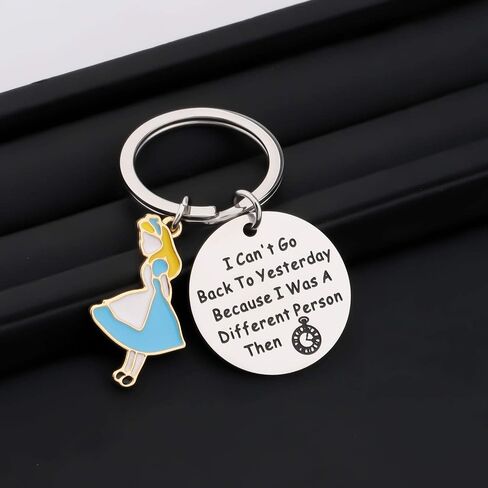 FOTAP Alice Inspire Gift Mad Hatter Jewelry Movie Inspire Gift (person keychain) in Saudi Arabia