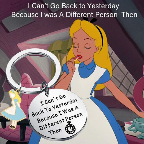 FOTAP Alice Inspire Gift Mad Hatter Jewelry Movie Inspire Gift (person keychain) in Saudi Arabia