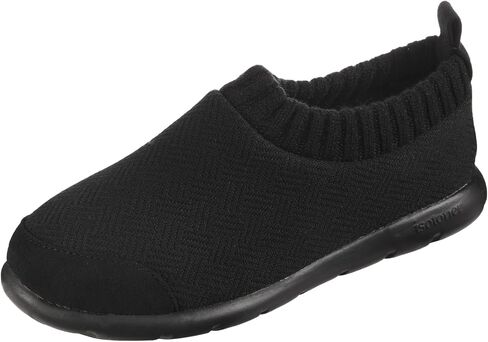 isotoner Women's Slip-on Shoes with a Lightweight Hatch Knit Stretch Sock Upper Slipper in Kuwait