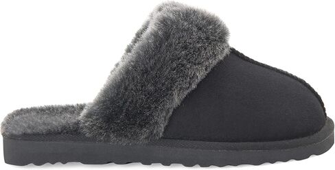 Women's Sheepskin Slippers Indoor Outdoor House Leather Shearling Fur Slippers in Saudi Arabia