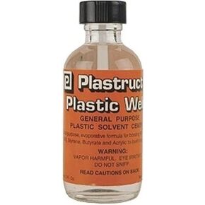 Plastruct Plastic Weld w/applicator 2oz Bottle