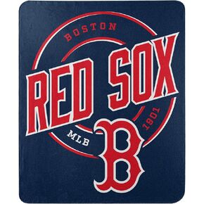 Northwest The Company MLB Red Sox Campaign Throw Blanket, 50" x 60", Team Colors