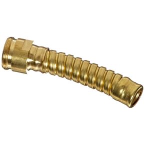 Justrite 08932 Brass Flexible Drum Faucet Extension, 3-1/4" Length