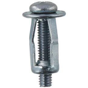 FEIYING 50Pcs 0.79'' in Length Panel Screws,Expansion Anchors,Galvanized Carbon Steel Petal Nuts,Assembly Hollow Mounting Material(1Pc)