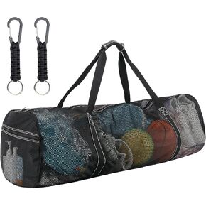 XXL Large Mesh Dive Bag, Scuba Gear Bag Duffle Dive Case with Shoulder Strap with Carabiner Keychain for Diving Equipment, Scuba Diving,Snorkeling Gear, and Sports Equipment