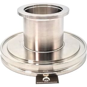 bmotiontech ISO-K 63 نوع المشبك شفة إلى NW40 KF40 محول محول شفة المخفض (ISO-K 63 إلى KF40 المخفض)
