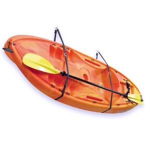 GOSWIFT Kayak Storage Straps, Wall Mount Storage Straps, Canoes Wall Rack Holders, Adjustable Storage Straps Garage Hangers, 100LBS(45KGS) Weight Capacity