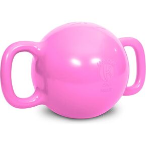 Kamagon Exercise Ball, Pink, 9-Inch with workout DVD