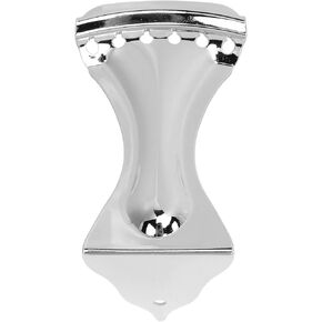 Guitar Tailpiece, 6 String Alloy Guitar Tailpiece Guitar Bridge Instrument Accessory for Guitar Repairing Maintenance(Silver) Guitar Tailpiece
