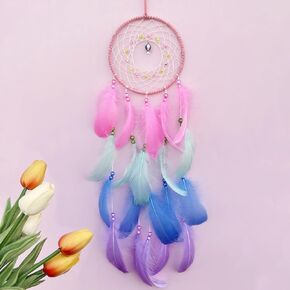 Colorful Dream Catcher Feather Handmade Dreamcathers Wall Hanging Decoration Home Decor Ornament Craft