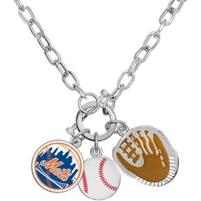 New York Mets Officially Licensed Charm Necklace 101615