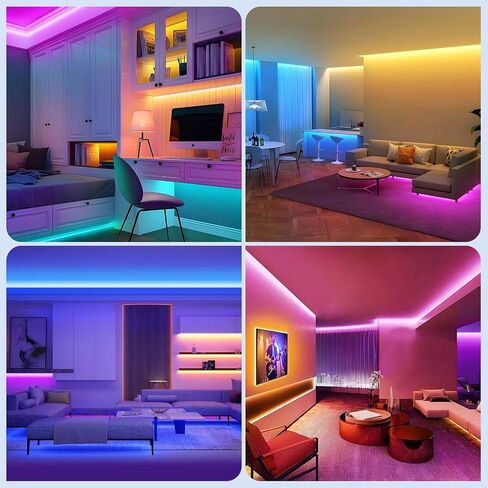 V Shape LED Strip Channel Diffuser System, 30 Pack 3.3ft /1Meter Aluminum Channel Profile Track with Milky Cover, Mounting Kit - Easy Cut and Installation Indoor/Outdoor Use in Saudi Arabia