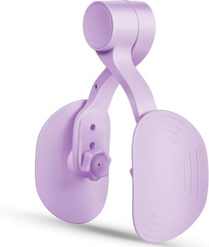 سيد الفخذ للسيدات: مدرب مقاومة معزز للورك والحوض، معدات تمرين الفخذ الداخلي، منتجات تمرين كيجل للصالة الرياضية المنزلية (بنفسجي) in Kuwait