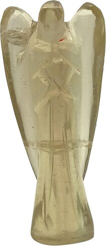 هارمونيز نفسية منحوتة سموكي كوارتز ستون الملاك الحارس هدية روحية ريكي شفاء كريستال in Kuwait