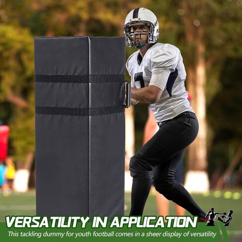Shappy Heavy Duty Football Tackling Dummy Square Blocking Dummy 14" x 50" Training Dummy Football Practice Equipment for Tackle Football Contact Drills, Kickboxing, Martial Arts and Sports Training in Saudi Arabia