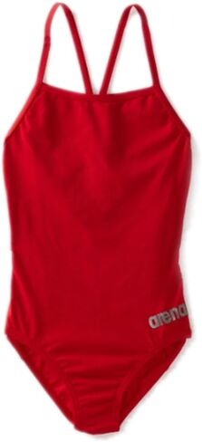 Arena Girl's Master MaxLife Sporty Thin Strap Racer Back One Piece in Kuwait