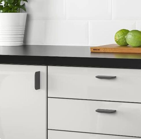 مقبض IKEA Berghalla باللون الرمادي / عبوتين 603.228.56 مقاس 2 3/16 بوصة in Saudi Arabia