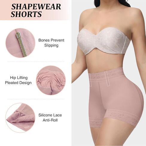 ملابس داخلية لرفع المؤخرة من SHAPSHE ملابس داخلية من Faja للنساء سراويل للتحكم في البطن ملابس داخلية مضغوطة للتخسيس والفخذ بدون خياطة in Kuwait