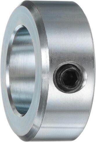 uxcell 4pcs Set Screw Collars 1" Bore Carbon Steel Shaft Collars, 1-5/8" OD, 5/8" Width Axle Collar Clamp for Linear Rod Shaft Guide in Kuwait