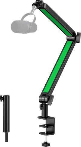 YOUSHARES Mic Boom Arm Compatible with Fifine Microphone, Shure SM7B, MV7, Blue Yeti Mic, HyperX QuadCast Mic, Rode Podmic and Most USB Mics, Premium Mic Stand Great for Gaming and Streaming. in Saudi Arabia