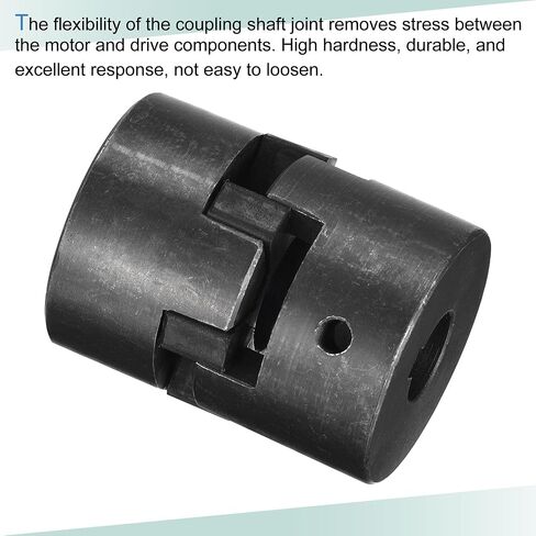 MECCANIXITY Flexible Coupling Shaft 15mm to 24mm 53mm x 44.5mm Motor Coupler Joint in Saudi Arabia