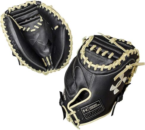 Under Armour Baseball UA Framer Series / 31.50" / Catching Mitt/RHT Black/Crimson UACM-101YBK/CR in Saudi Arabia