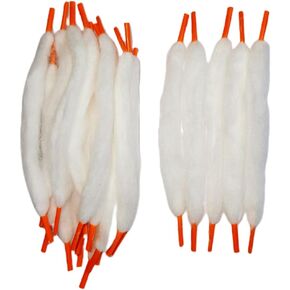 60 PCS Cotton Shoelaces For DIY Project Faster Absorption Cotton Shoelaces Cotton Coil Cord Wick