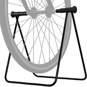 Bike Repair Stand - Foldable Bicycle Stand for Maintenance and Repairs with Adjustable Chainstay Mounts - Bike Accessories by RAD Sportz, Black, Large