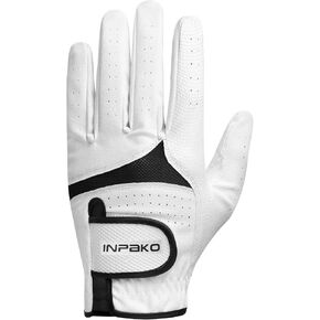 Golf Glove for Men Women, Soft Premium Cabretta Leather Golf Glove, Breathable Mesh, Non-Slip Palm Lift Grip